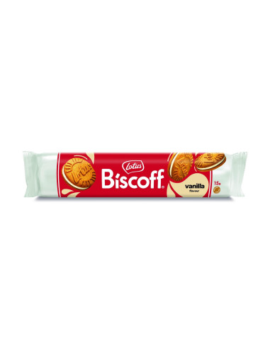 Lotus- Biscoff Μπισκότα Γεμιστά Με Κρέμα Βανίλιας (150gr)