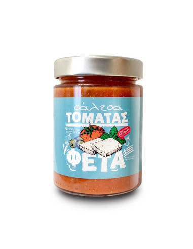 ΣΑΛΤΣΑ ΝΤΟΜΑΤΑΣ ΜΕ ΦΕΤΑ (300gr)