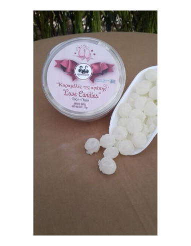 ΚΑΡΑΜΕΛΕΣ ΑΓΑΠΗΣ ΟΥΖΟ 110gr