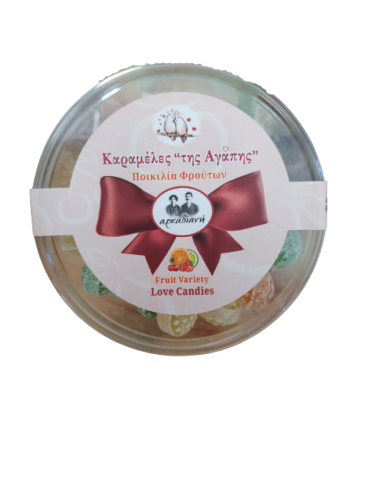 ΚΑΡΑΜΕΛΕΣ ΑΓΑΠΗΣ ΦΡΟΥΤΩΝ 110gr