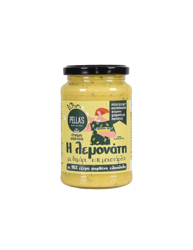 Σάλτσα λεμονάτη με θυμάρι & μουστάρδα (360gr)