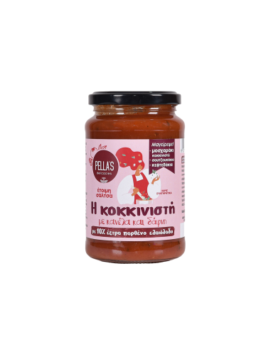 Σάλτσα κοκκινιστή με κανέλα & δάφνη (360gr)
