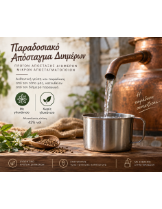 Παραδοσιακό Απόσταγμα Διημέρων Με Γλυκάνισο – 42% vol