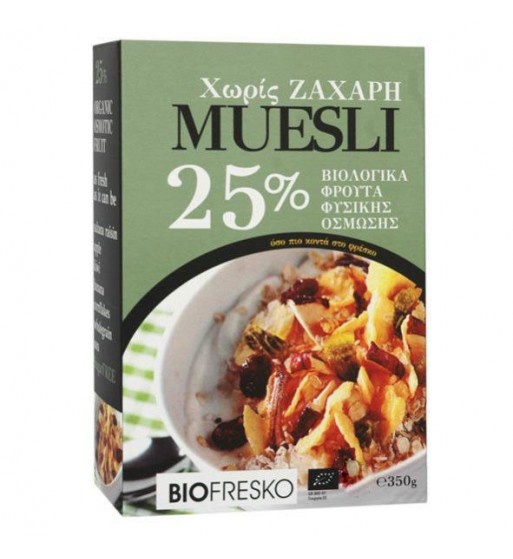 ΜΟΥΣΛΙ ΦΡΟΥΤΩΝ 25% 350g