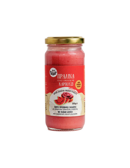 Λευκή πραλίνα με καρπούζι 250 g